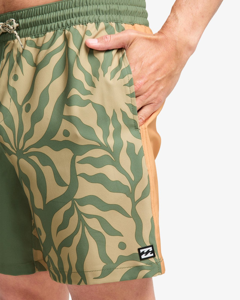 Load image into Gallery viewer, Billabong Reflection Layback Boardshorts Orange EBYJV00157-NFW6
