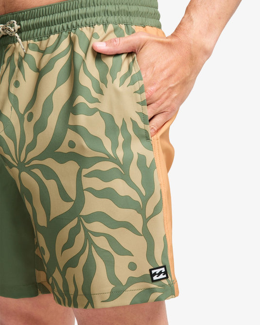 Billabong Reflection Layback Boardshorts Orange EBYJV00157-NFW6