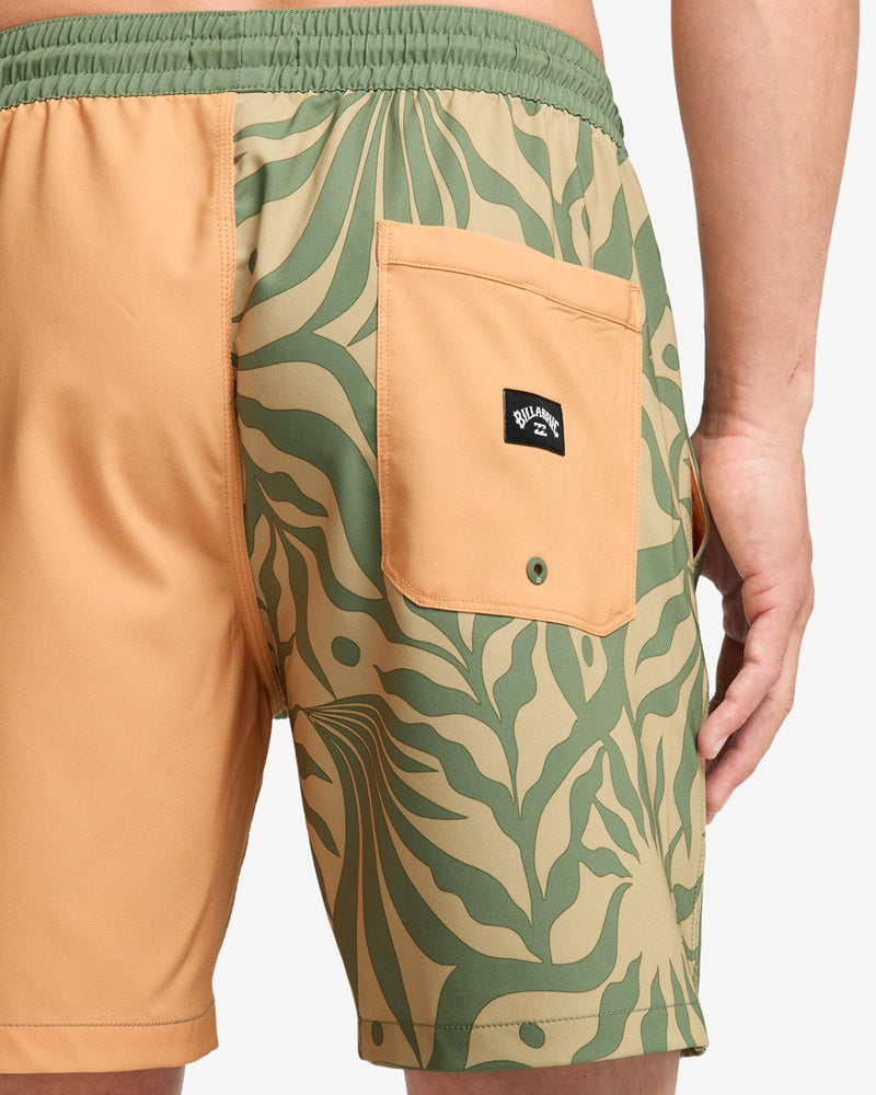 Load image into Gallery viewer, Billabong Reflection Layback Boardshorts Orange EBYJV00157-NFW6
