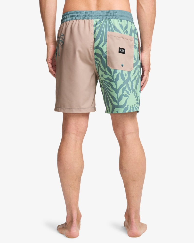 Load image into Gallery viewer, Billabong Reflection Layback Boardshorts Cloud Purple EBYJV00157-SHA6
