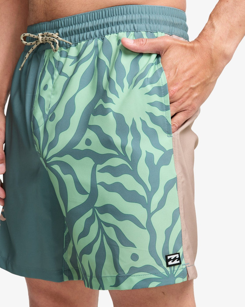 Load image into Gallery viewer, Billabong Reflection Layback Boardshorts Cloud Purple EBYJV00157-SHA6
