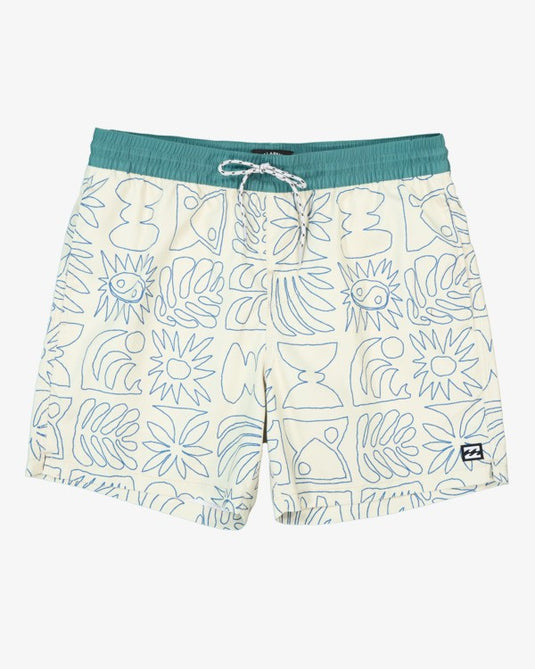 Billabong Men's Vacay Layback Boardshorts Sea Green EBYJV00159-BMR4