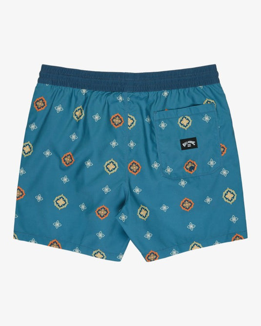 Billabong Men's Vacay Layback Boardshorts Real Teal EBYJV00159-BPR3