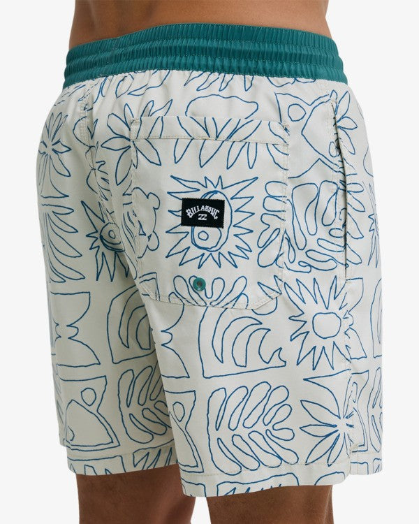 Load image into Gallery viewer, Billabong Men's Vacay Layback Boardshorts Sea Green EBYJV00159-BMR4
