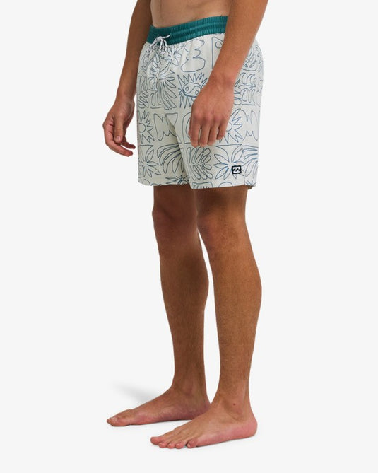 Billabong Men's Vacay Layback Boardshorts Sea Green EBYJV00159-BMR4
