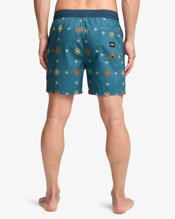 Load image into Gallery viewer, Billabong Men's Vacay Layback Boardshorts Real Teal EBYJV00159-BPR3
