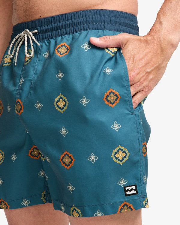 Load image into Gallery viewer, Billabong Men's Vacay Layback Boardshorts Real Teal EBYJV00159-BPR3
