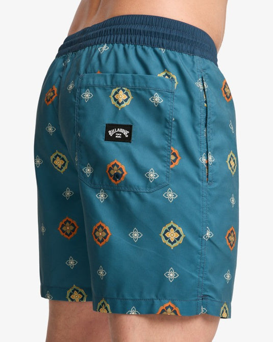 Billabong Men's Vacay Layback Boardshorts Real Teal EBYJV00159-BPR3