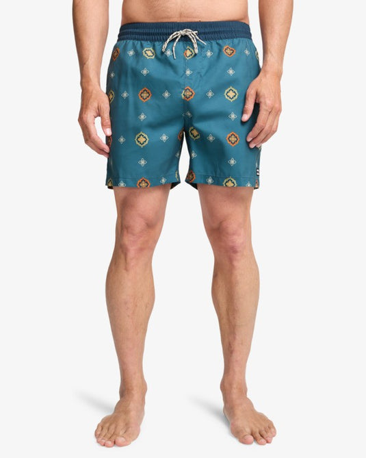 Billabong Men's Vacay Layback Boardshorts Real Teal EBYJV00159-BPR3