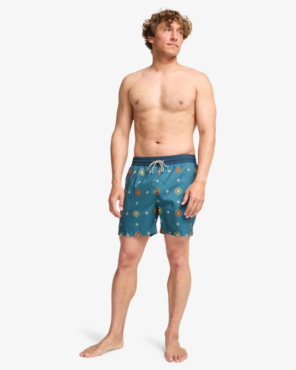 Load image into Gallery viewer, Billabong Men's Vacay Layback Boardshorts Real Teal EBYJV00159-BPR3
