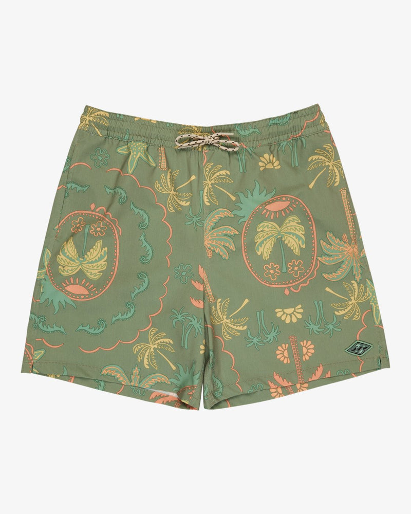 Load image into Gallery viewer, Billabong Wasted Times Layback Boardshorts Moss Green EBYJV00160-GLW4
