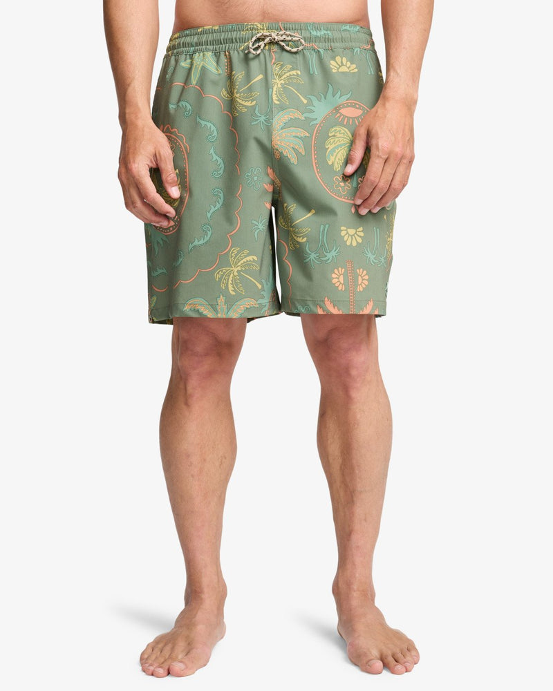 Load image into Gallery viewer, Billabong Wasted Times Layback Boardshorts Moss Green EBYJV00160-GLW4
