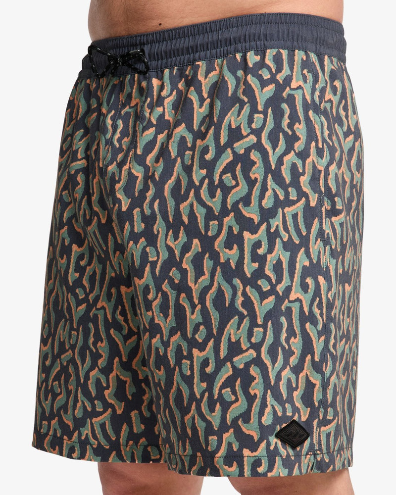 Load image into Gallery viewer, Billabong Wasted Times Layback Boardshorts Charcoal Grey EBYJV00160-KYC3
