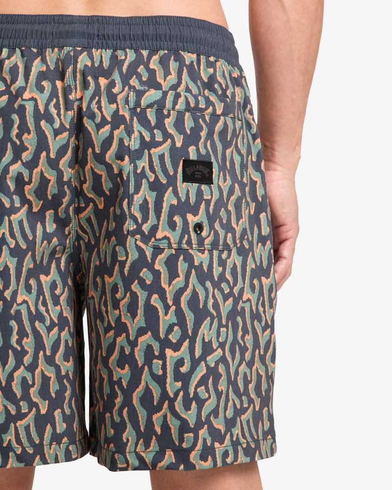 Load image into Gallery viewer, Billabong Wasted Times Layback Boardshorts Charcoal Grey EBYJV00160-KYC3
