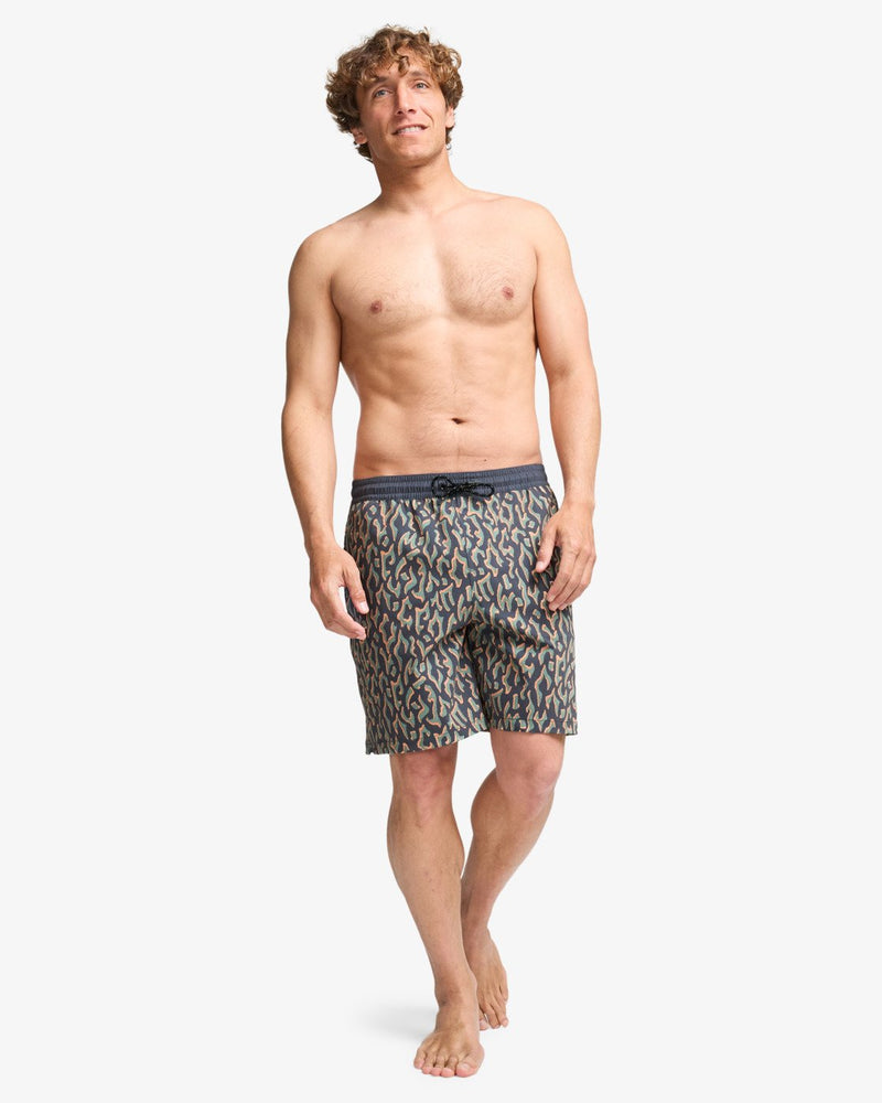 Load image into Gallery viewer, Billabong Wasted Times Layback Boardshorts Charcoal Grey EBYJV00160-KYC3
