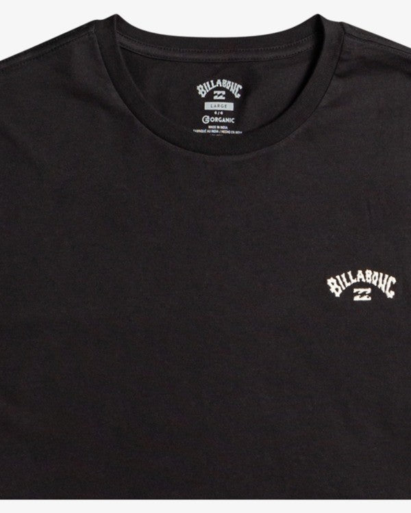 Load image into Gallery viewer, Billabong Men's Arch Crew T-Shirt Black EBYKT00100-BLK
