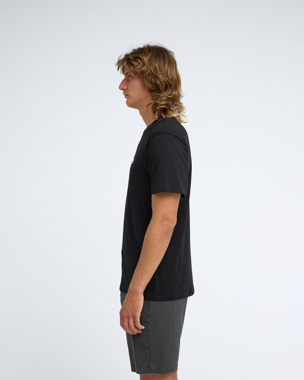 Load image into Gallery viewer, Billabong Men's Arch Crew T-Shirt Black EBYKT00100-BLK
