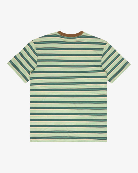 Billabong Men's Baxter Short Sleeve T-Shirt Sea Green EBYKT00120-BMR0