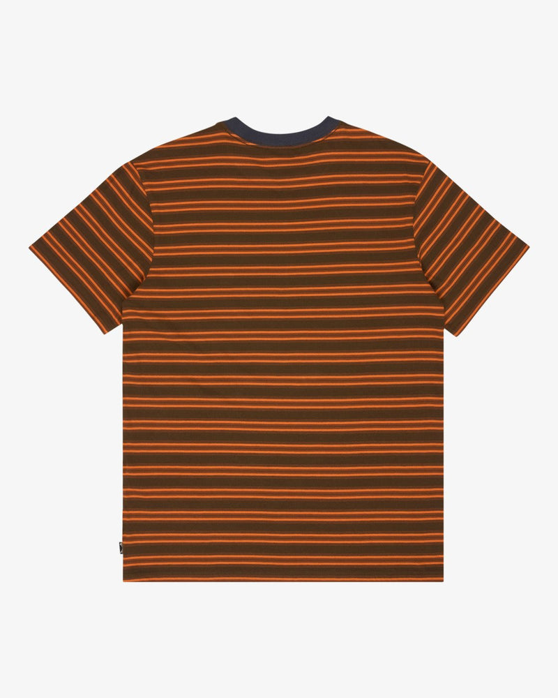 Load image into Gallery viewer, Billabong Men's Baxter Short Sleeve T-Shirt Dark Brown EBYKT00120-CSR0
