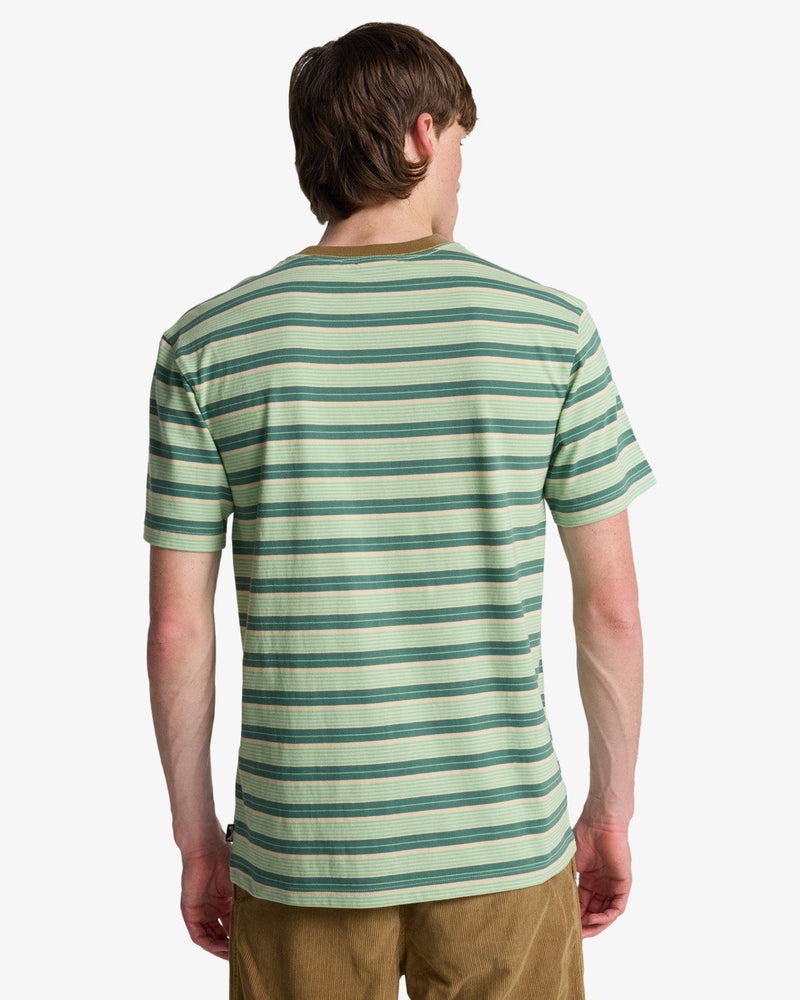 Load image into Gallery viewer, Billabong Men's Baxter Short Sleeve T-Shirt Sea Green EBYKT00120-BMR0

