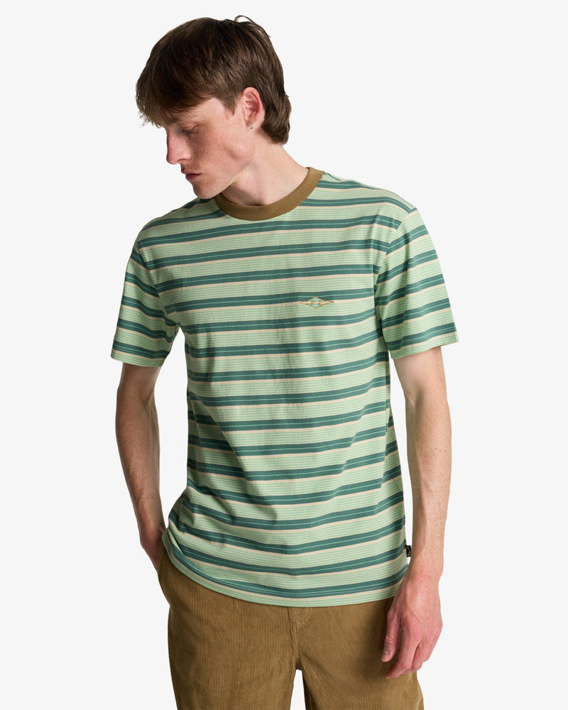 Load image into Gallery viewer, Billabong Men's Baxter Short Sleeve T-Shirt Sea Green EBYKT00120-BMR0
