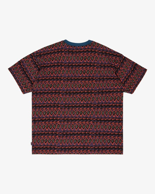 Billabong Men's Since 73 Paint Rack Og T-Shirt Pewter EBYKT00121-PEW