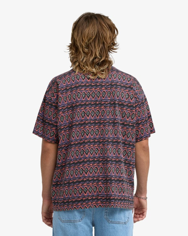 Load image into Gallery viewer, Billabong Men's Since 73 Paint Rack Og T-Shirt Pewter EBYKT00121-PEW
