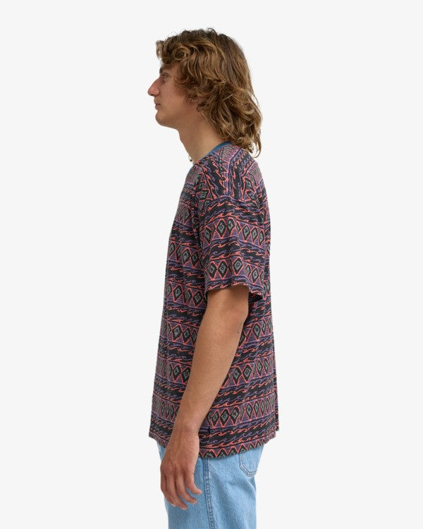Load image into Gallery viewer, Billabong Men's Since 73 Paint Rack Og T-Shirt Pewter EBYKT00121-PEW
