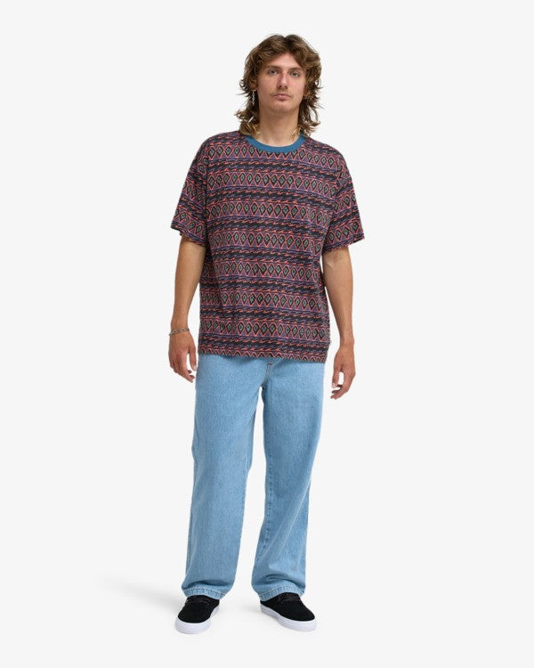 Load image into Gallery viewer, Billabong Men's Since 73 Paint Rack Og T-Shirt Pewter EBYKT00121-PEW
