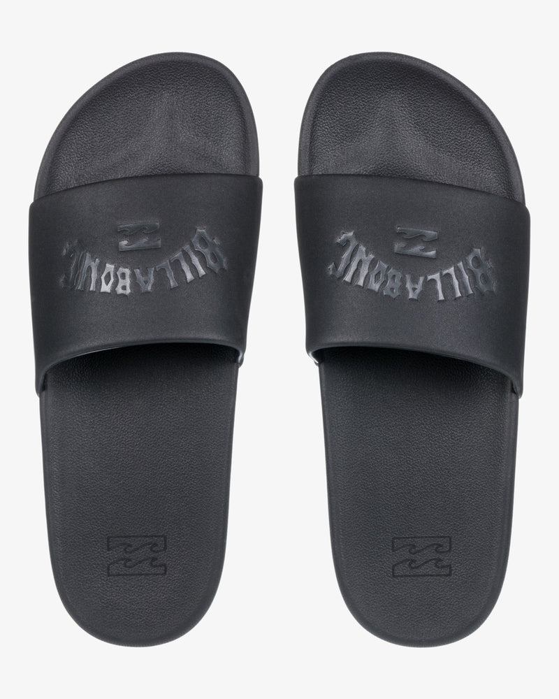 Load image into Gallery viewer, Billabong Men&#39;s Slide Paradise Sliders Black EBYL100022-BLK
