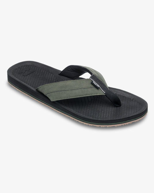 Billabong Men's OffShore Impact Flip-Flops Black EBYL100033-BLK