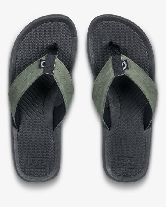 Billabong Men's OffShore Impact Flip-Flops Black EBYL100033-BLK