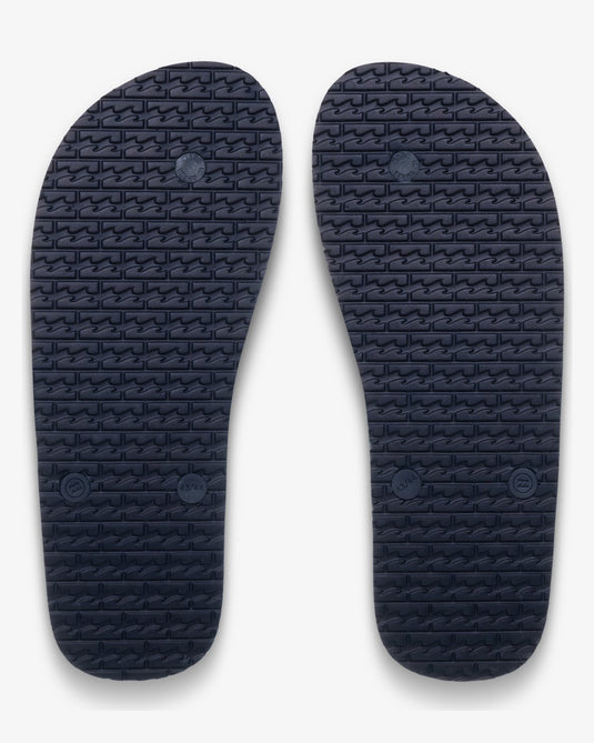 Billabong Men's Tides Flip Flops Real Teal EBYL100047-BRP0