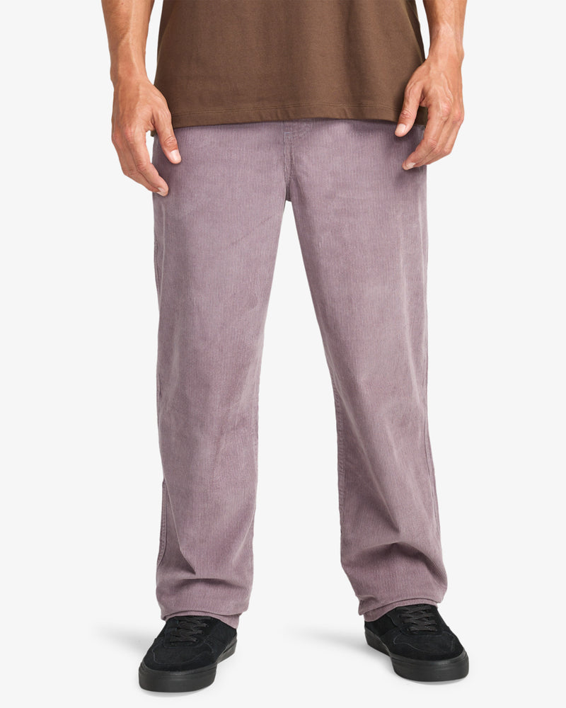 Load image into Gallery viewer, Billabong Men's Larry Cord Pants Dusty Purple EBYNP00111-SNY0
