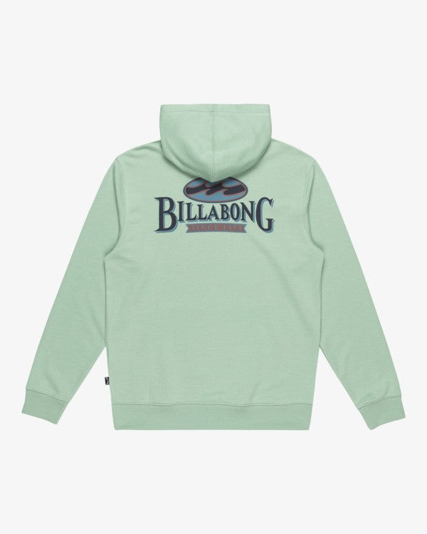 Load image into Gallery viewer, Billabong Men&#39;s Foundation Po Pullover Hoodie Seafoam EBYSF00163-SKM
