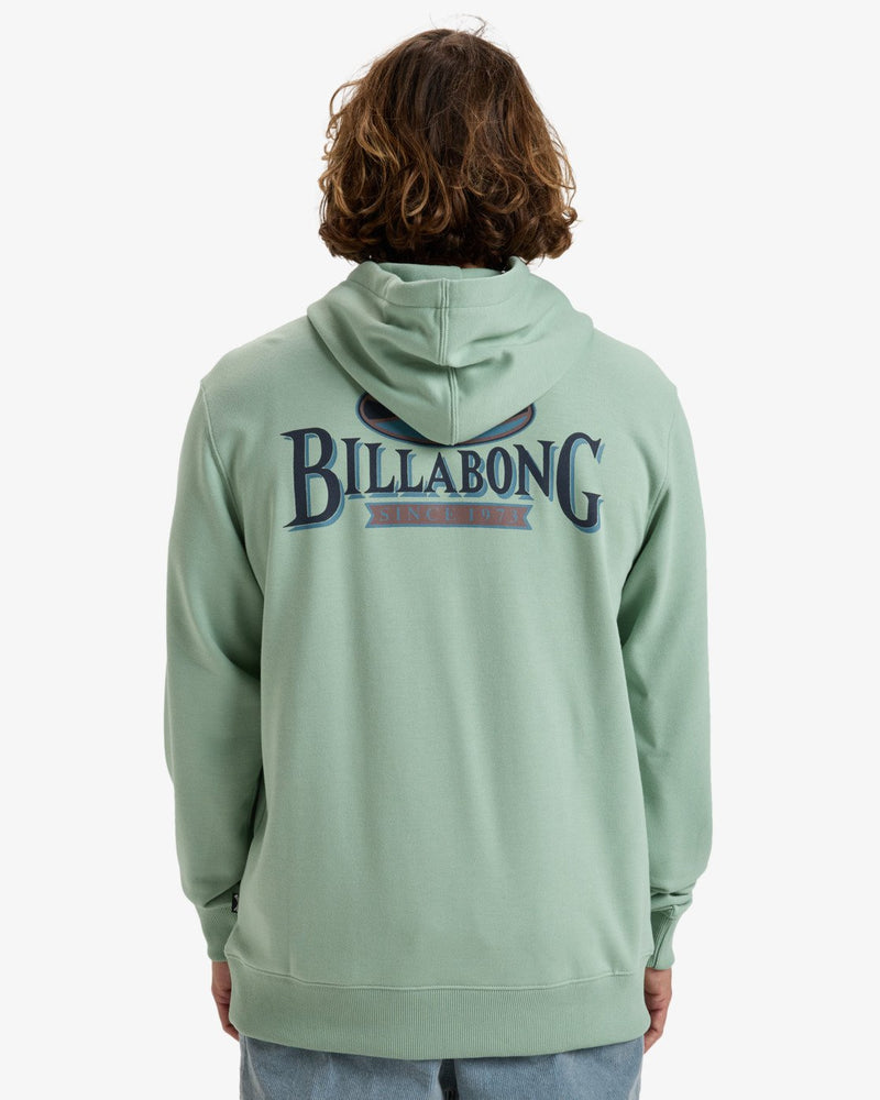 Load image into Gallery viewer, Billabong Men&#39;s Foundation Po Pullover Hoodie Seafoam EBYSF00163-SKM
