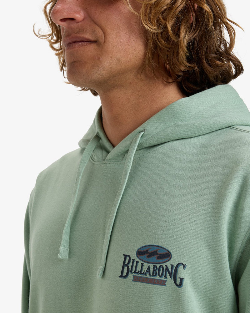Load image into Gallery viewer, Billabong Men&#39;s Foundation Po Pullover Hoodie Seafoam EBYSF00163-SKM
