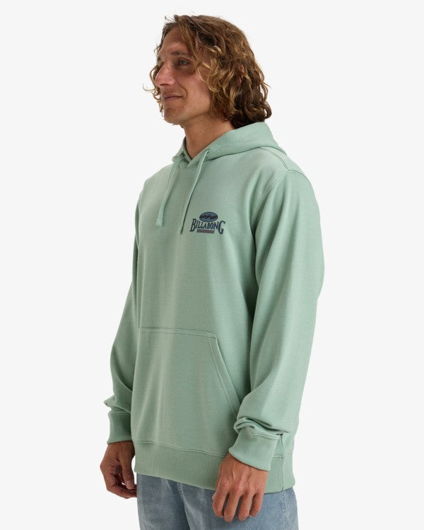 Load image into Gallery viewer, Billabong Men&#39;s Foundation Po Pullover Hoodie Seafoam EBYSF00163-SKM

