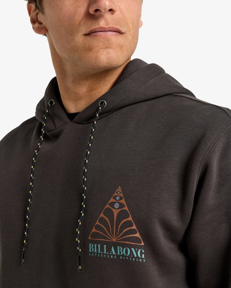 Load image into Gallery viewer, Billabong Men&#39;s Floating Po Hoodie Washed Black EBYSF00174-WAA
