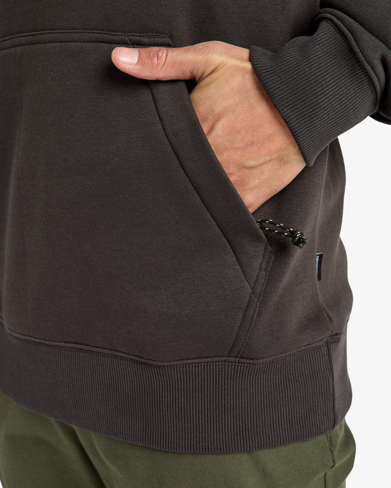 Load image into Gallery viewer, Billabong Men&#39;s Floating Po Hoodie Washed Black EBYSF00174-WAA

