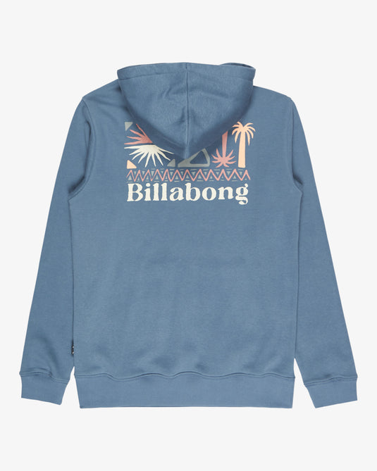 Billabong Men's Foundation Po Hoodie Slate Blue EBYSF00175-BND0