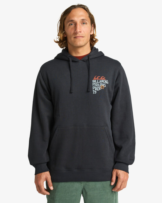 Billabong Men's Foundation Po Hoodies Black EBYSF00175-BLK