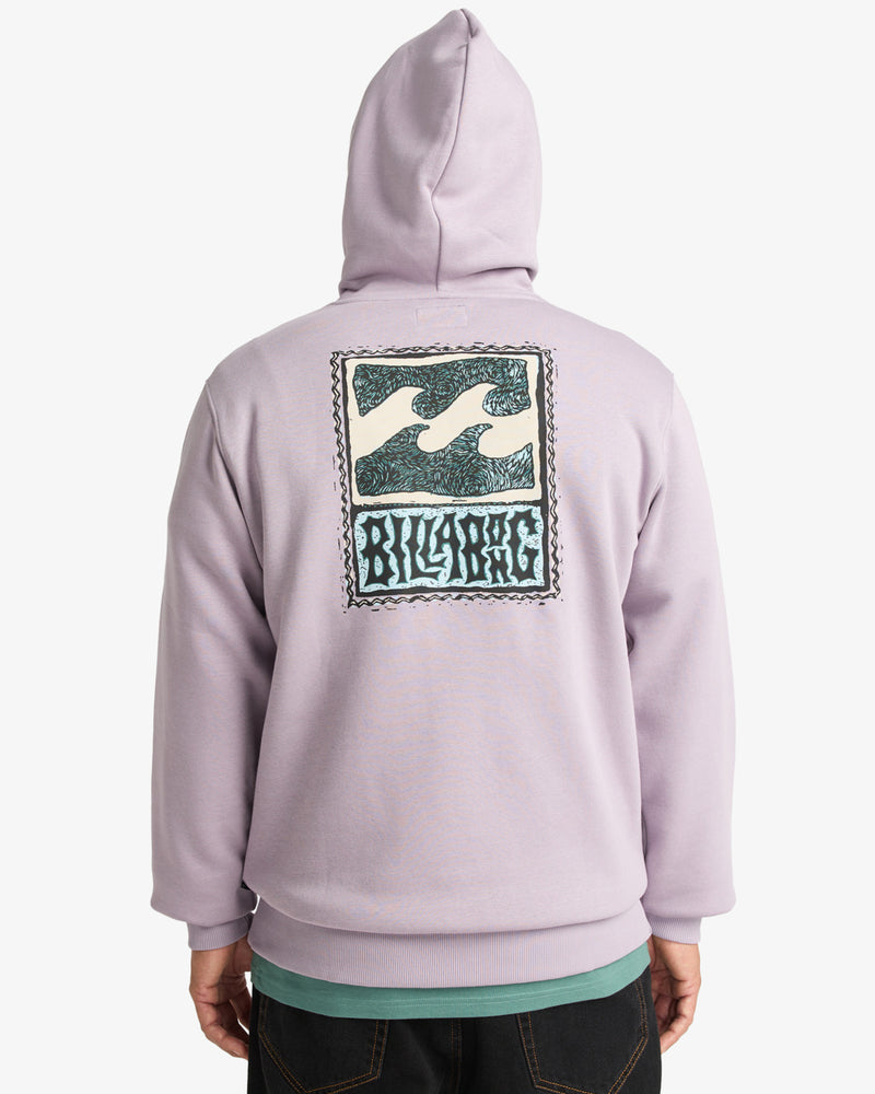 Load image into Gallery viewer, Billabong Men&#39;s Foundation Po Hoodie Light Purple EBYSF00175-SKW0

