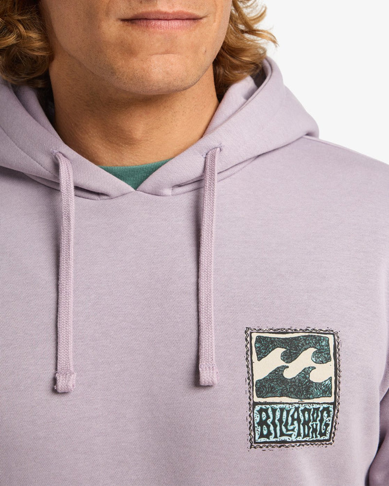 Load image into Gallery viewer, Billabong Men&#39;s Foundation Po Hoodie Light Purple EBYSF00175-SKW0
