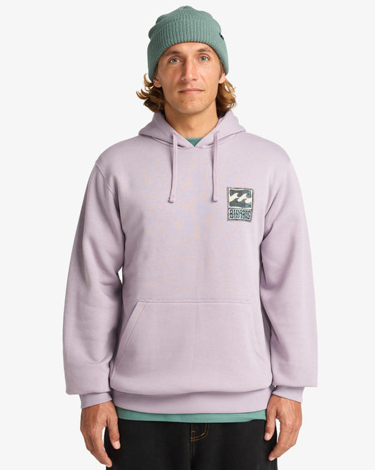 Billabong Men's Foundation Po Hoodie Light Purple EBYSF00175-SKW0