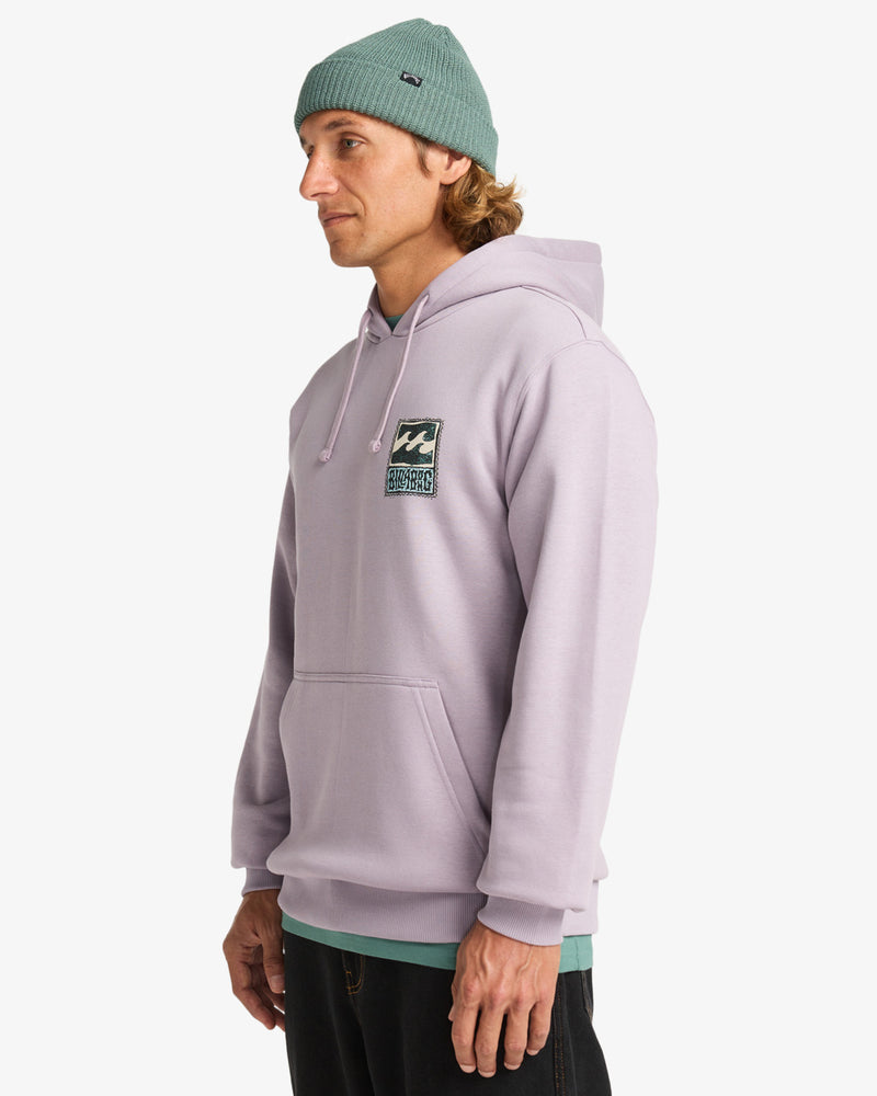 Load image into Gallery viewer, Billabong Men&#39;s Foundation Po Hoodie Light Purple EBYSF00175-SKW0
