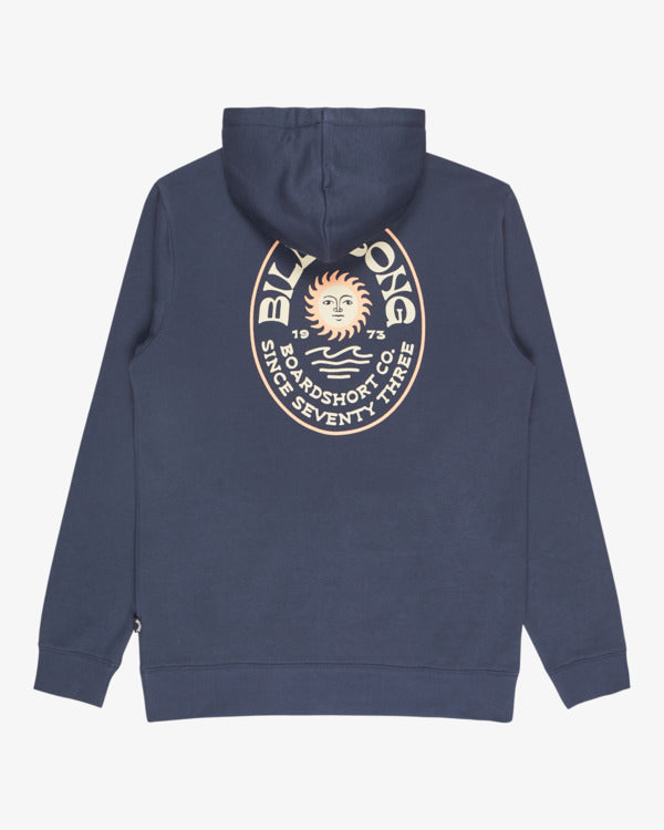 Load image into Gallery viewer, Billabong Men&#39;s Foundation Zip Hoodie Ombre Blue EBYSF00177-KRQ0
