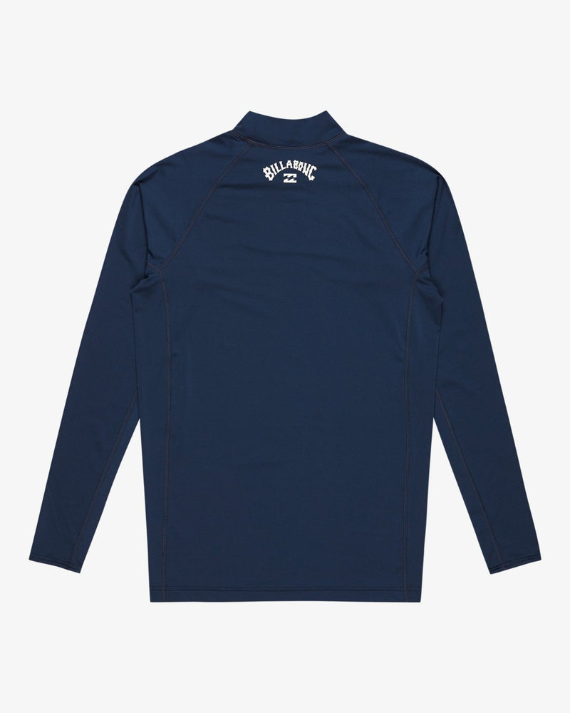 Load image into Gallery viewer, Billabong Men&#39;s Waves All Day Long Sleeve UPF 50 Rash Vest Midnight EBYWR00102-BSN0
