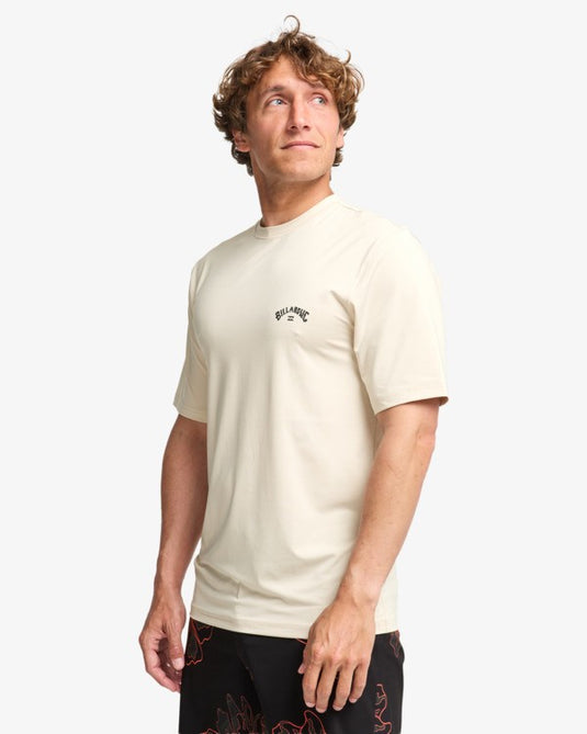 Billabong Men's Arch Wave Short Sleeve UPF50 Lycra Chino EBYWR03019-CHI