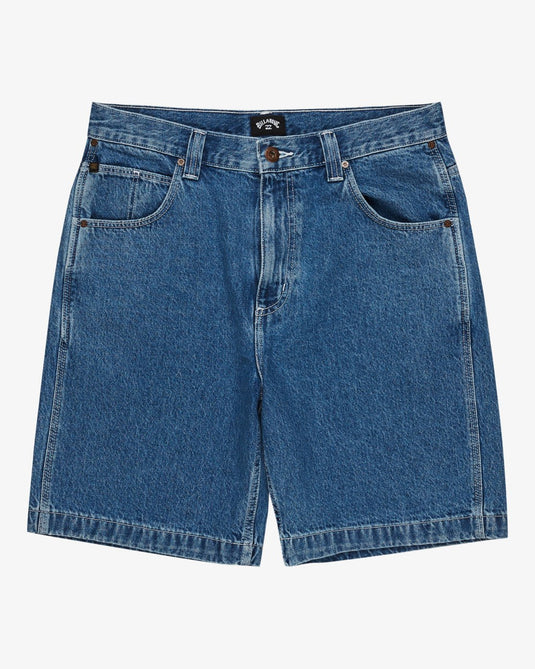 Billabong Men's Big 21" Denim Short Ocean Wash EBYWS00113-OCS